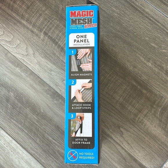 Magic Mesh Hands Free Magnetic Scree Door Deluxe - Picture 3 of 3